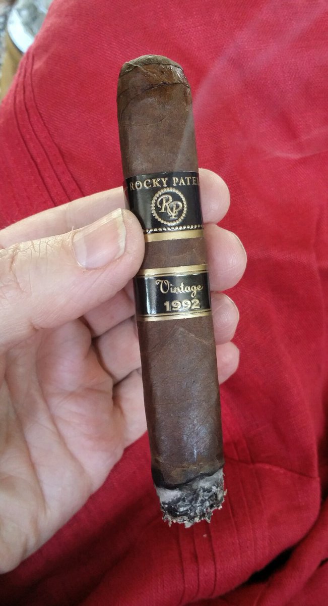 Now a Rocky Patel Vintage 1992 cigar and later Austin Hope Cabernet Sauvignon. Heaven!