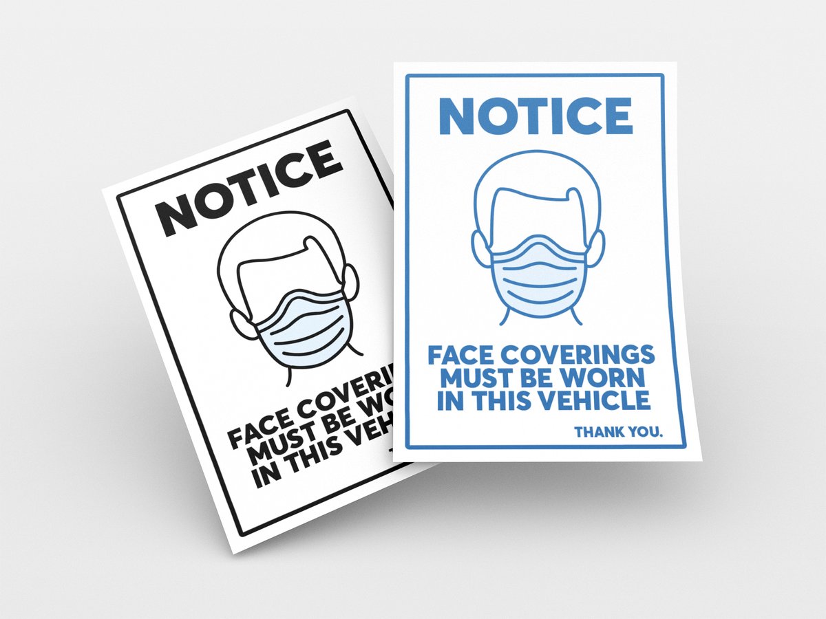 COVIDFreebiesUK's tweet photo. Let your customers know that face coverings must be worn in your vehicle.

There's no need to sign up, simply download and print or display - https://t.co/XFhs8R1Dlp

#COVIDFreebies #COVID19 #Coronavirus #Downloads #Resources #Signage #Poster #Sign #SmallBusiness #SBS #Taxi #Bus https://t.co/4w6TMC7pBS