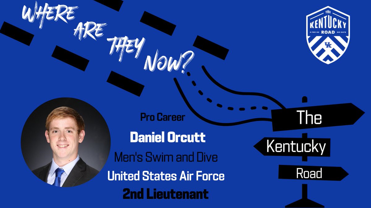 TheKentuckyRoad's tweet photo. Next up for our senior job spotlight is recognizing Daniel Orcutt! Congratulations on your new position with the United States Air Force. We can't wait to see you thrive!

#TKR #WhereAreTheyNow #ProCareer https://t.co/k7nRMYBNyN