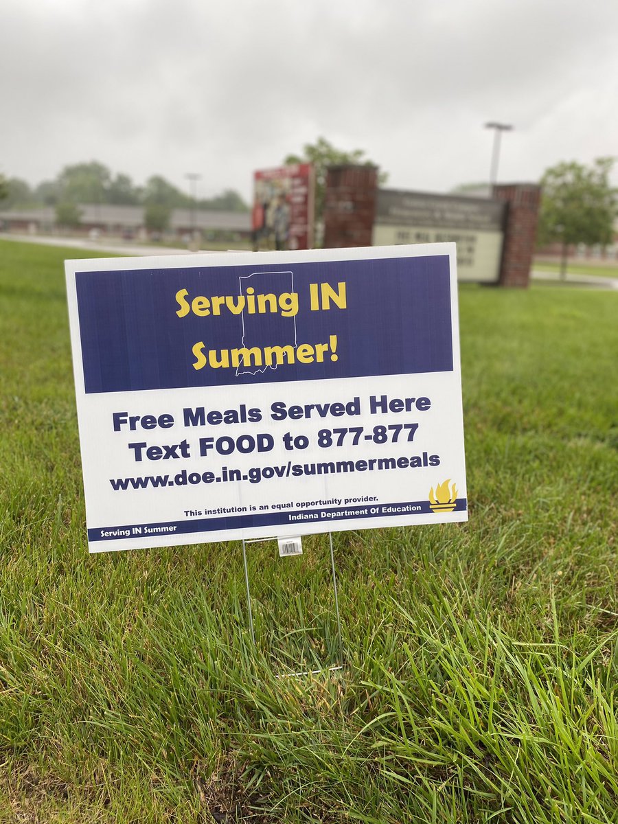 If you see one of these signs in front of our <a href="/PikeSchools/">Pike Twnshp Schools</a> , it means we are serving FREE meals to children 18 &amp; under there! Visit any K12 building June 7-25 from 8:30-9:30a for breakfast  and 11-12:30p for lunch!