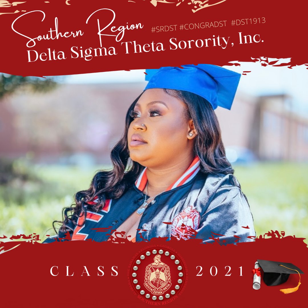 southerndst1913's tweet photo. Jerrica Miller, a Fall 2020 Initiate of the Alpha Chi Chapter, graduated from Tennessee State University with a Bachelors in Business Administration with a concentration in Management.
Congratulations Jerrica, we salute you! #SRDST #CongraDST https://t.co/yjEVey7RIA