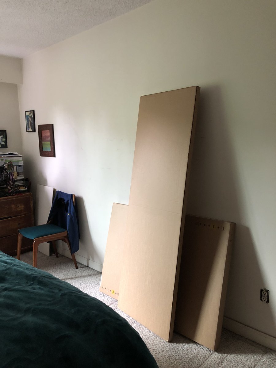 VanRealDeal's tweet photo. I just got my new dresser delivered. Wish me luck. #AllenKeys https://t.co/4fJfiGEZPD