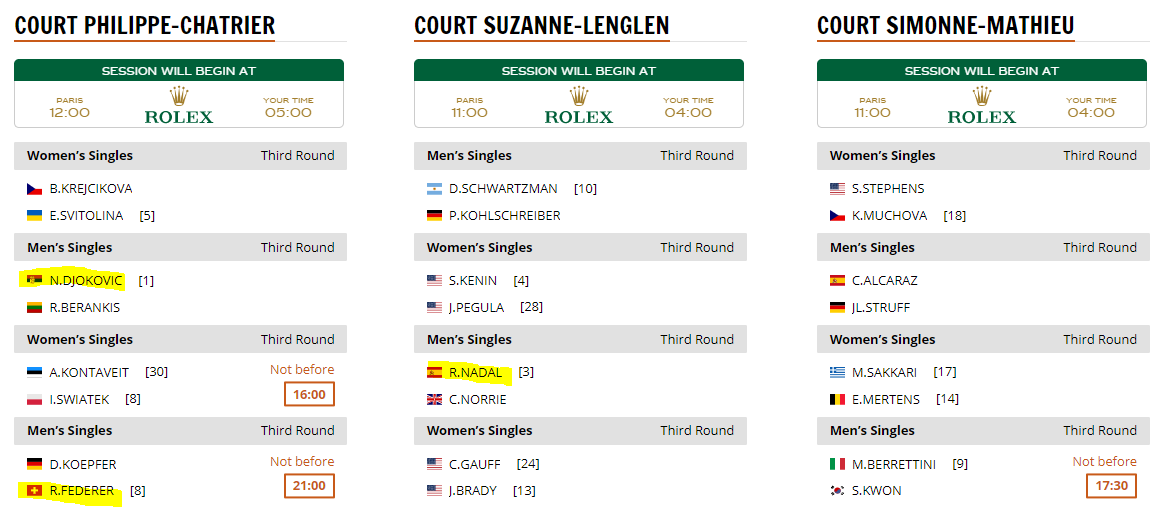 InsideOut_NL's tweet photo. Nadal morgen niet op Chatrier, dat is toch best bijzonder #RolandGarros https://t.co/eDMol7m2eC