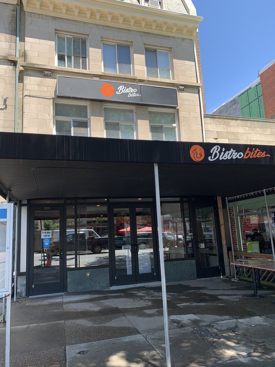 The new <a href="/BistroBites/">Bistro Bites</a> in Woodley Park is now open! Cc: <a href="/PoPville/">PoPville</a>
