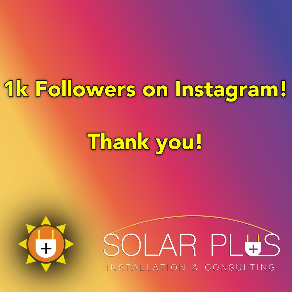 We have 1k followers on <a href="/instagram/">Instagram</a>! Follow us on all social media to see what cool projects we are working on.

#NABCEP #Climate #Solar #Energy #SolarPower #RenewableEnergy #Renewables #GoSolar #Atlanta
