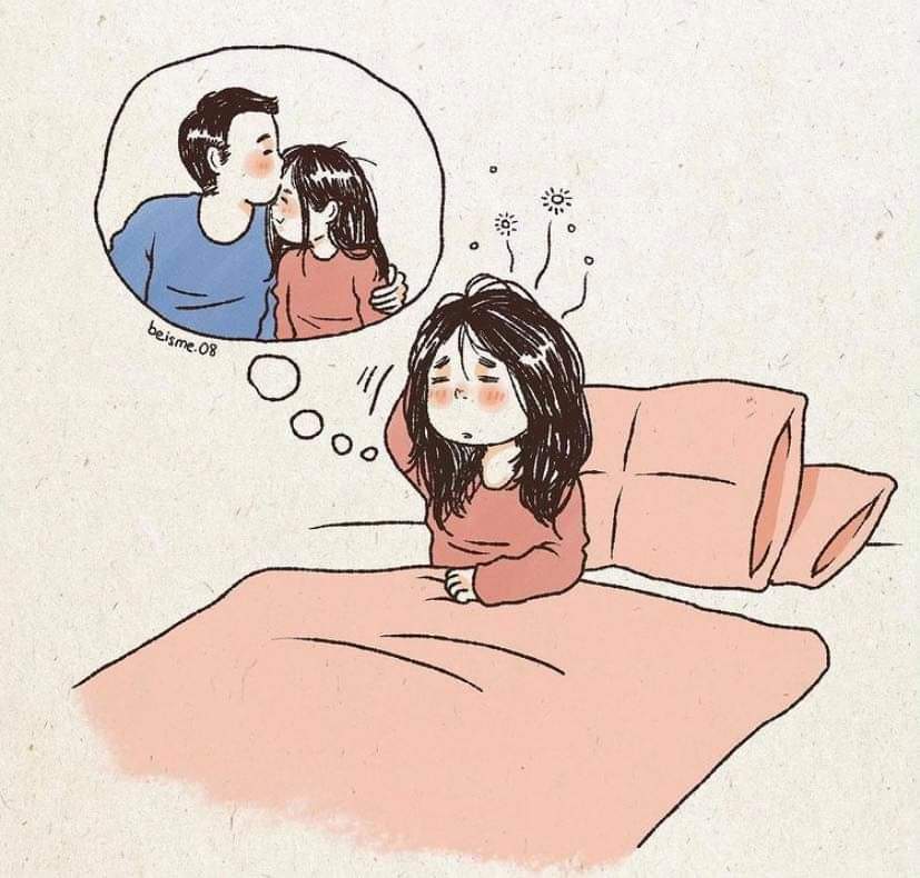 อย่าให้ระยะทางเป็นอุปสรรค แต่ให้ระยะทางเป็นบทพิสูจน์ ถึงวันนี้ถึงเราไม่ได้นอนด้วยกัน แต่เราก็ได้คุยกันก่อนนอน เห็นไหมว่า...ปัญหาจะไม่เป็นปัญหา หากเราทั้งคู่พร้อมที่จะเข้าใจและสู้ไปด้วยกัน เชื่อเถอะว่า ระยะทางไกล สู้ความสม่ำเสมอของใจไม่ได้หรอก
#คิดถึงไอต้าว