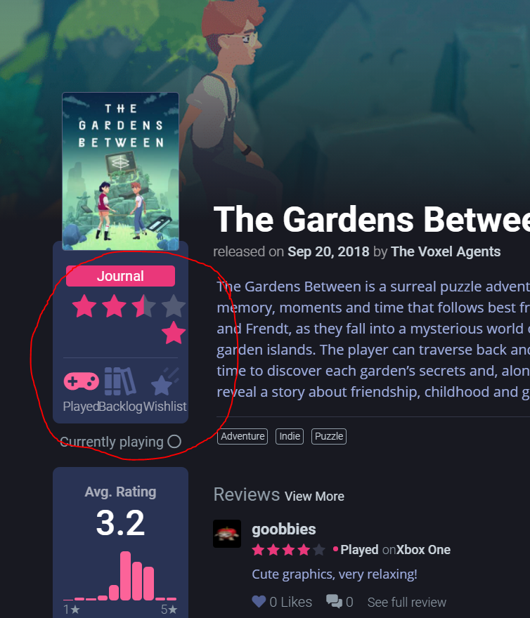 lolligerjoj's tweet photo. @BackloggdApp Not sure if there is a place to report these things, but I noticed that there are some formatting issues on Microsoft Edge. In Firefox and Chrome this looks normal: https://t.co/aYoRJV2kHy