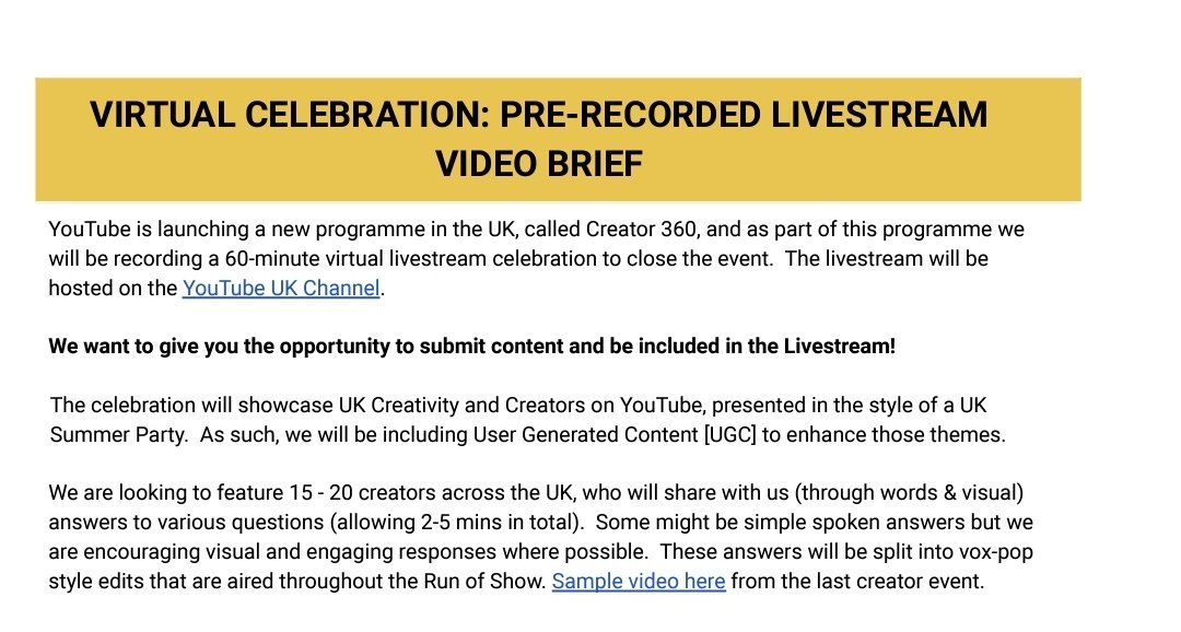 MarsMaths's tweet photo. About 2 weeks ago I was contacted by YouTube with an invitation as below: https://t.co/CXyowasg4U