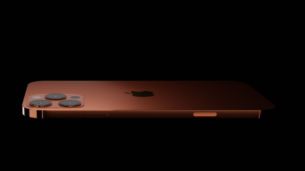 Apple Tomorrow Iphone 13 Pro Max Copper Here Are Renders I Made Of The Iphone 13 Pro Max Is A Gorgeous Copper Colour Rt Please
