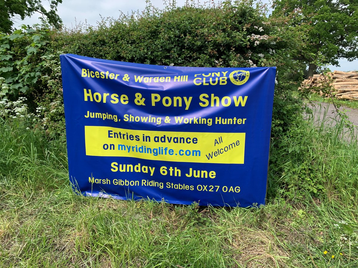 AshfoldSchool's tweet photo. Ashfold School is delighted to support the Bicester and Warden Hill Branch of the Pony Club show at Marsh Gibbon this Sunday and we wish all the young riders competing the best of luck!
#loveriding #ponyclub #showjumping #workinghunter #BestOfLuck #havefun https://t.co/CHUQdWoQKP