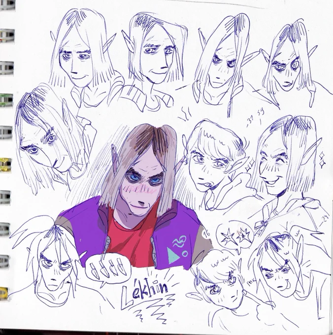 lekhin
first pic isnt as old, but its still fun to see the changes after 2 years of getting used to drawing him then forgetting then getting used to again then forgetting again then g 