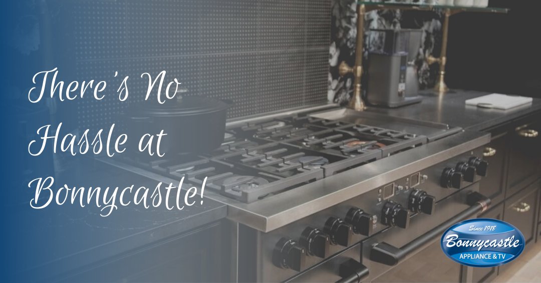 There’s no hassle at Bonnycastle! This year’s Tour of Remodeled Homes is presented by Bonnycastle Appliance &amp; TV! Visit their website to view all the latest trends in home appliances: bonnycastleappliance.com