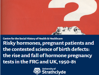 Risky Hormones (@riskyhormones) on Twitter photo UK-German Funding Initiative in the Humanities,
2020-2025
Project examines, in collaboration with patient groups, the rise & fall of #Primodos & other #HPTs
Partnership: @jesse_gryn <a href="/UniStrathclyde/">University of Strathclyde</a> <a href="/BirgitNemec/">Birgit Nemec</a> <a href="/UniHeidelberg/">Uni Heidelberg</a>
<a href="/ahrcpress/">Arts and Humanities Research Council</a> <a href="/dfg_public/">DFG public | @dfg_public@wisskomm.social</a>
strath.ac.uk/humanities/sch… UK-German Funding Initiative in the Humanities,
2020-2025
Project examines, in collaboration with patient groups, the rise & fall of #Primodos & other #HPTs
Partnership: @jesse_gryn <a href="/UniStrathclyde/">University of Strathclyde</a> <a href="/BirgitNemec/">Birgit Nemec</a> <a href="/UniHeidelberg/">Uni Heidelberg</a>
<a href="/ahrcpress/">Arts and Humanities Research Council</a> <a href="/dfg_public/">DFG public | @dfg_public@wisskomm.social</a>
strath.ac.uk/humanities/sch…