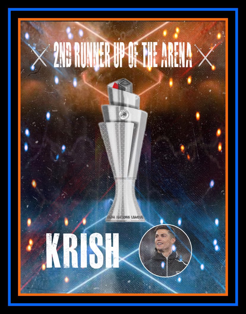 TheArena_S1's tweet photo. Our 2nd runner up of The Arena season 1 is ..... @KrishnaKunj_17 ✨❤️ congratulations for coming this far , Yahan tak ana bhi ek bohot badi achievement hai . https://t.co/TwnQx6T6ca