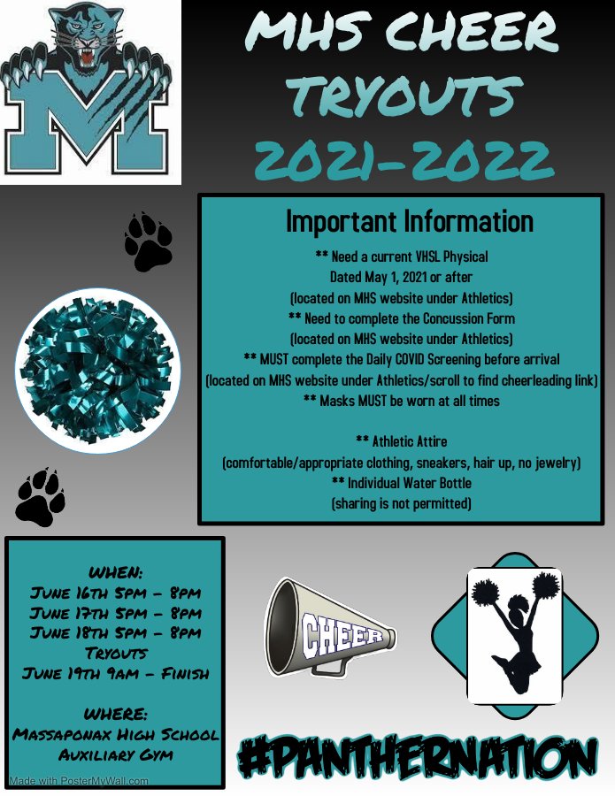 Massaponax Cheerleading (@ponaxcheer) on Twitter photo 