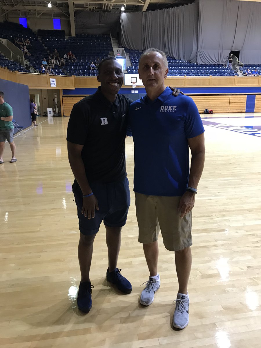 coachs717's tweet photo. Very excited for my guys @NdotSmitty & Chris Carrawell along with Head Coach in waiting Jon Scheyer! @DukeMBB More Great things ahead for DUKE 🏀! Can’t wait to get back down there!! My 2nd Home! #DukeForLife https://t.co/xVxL2fs4ZP