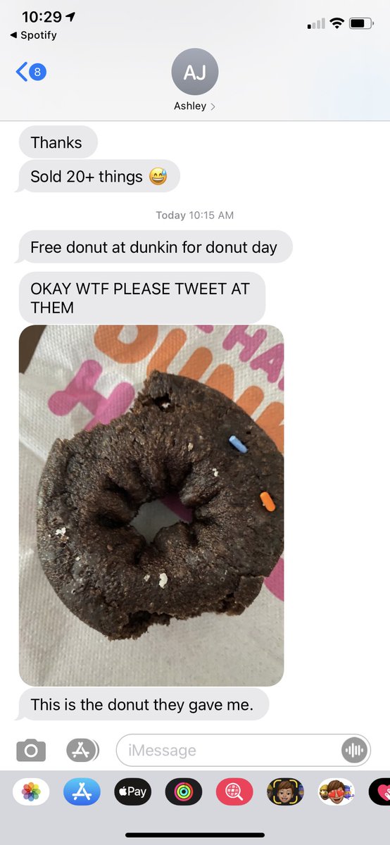 chjones11's tweet photo. @dunkindonuts  my sister is angry please help https://t.co/qdKV8X8F7N