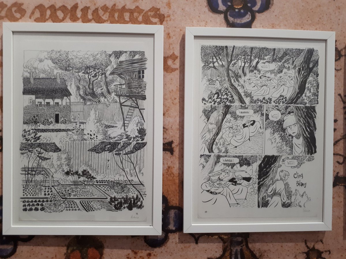 AVoirALire's tweet photo. Quelques photos de l'impressionnante exposition consacrée à la BD L'âge d'or de Roxanne Moreil et Cyril Pedrosa, au @MCAmiens, dans le cadre de @RDVBDAmiens
#rendezvousbd #amiens #cyrilpedrosa #roxannemoreil #BD https://t.co/tEty3789eg