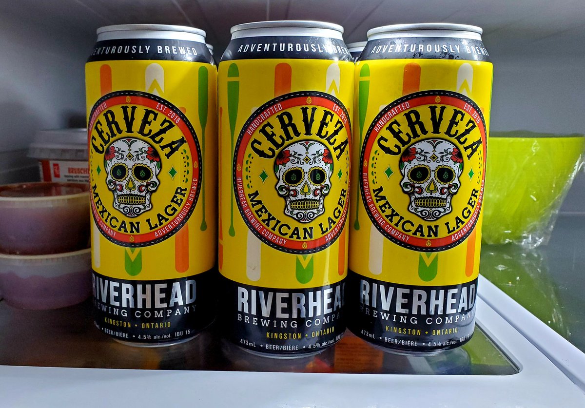 #WhatsInYourFridge <a href="/RiverheadBrew/">Riverhead Brewing Co</a> #cerveza #MexicanLager #supportlocalBusiness #supportlocal