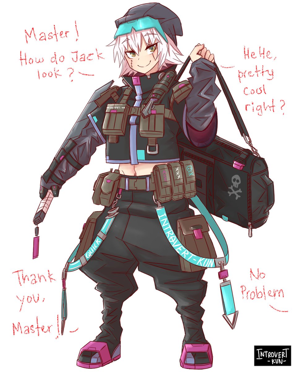 Sorry for the lack of posting guys. Been busy with works lately but ta-da!! Here something for you guys! 
#fgo #tactical 