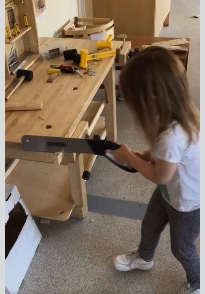 ScotsCornerELC's tweet photo. 'Trust' should be at the heart of every early years setting. Recognising our children as capable, confident individuals! Using real tools builds a sense of responsibility, develops confidence and makes us 'feel good!!' #qualityenvironment #KindnessMidlothian #Wellbeing https://t.co/Kdv32X1vmx