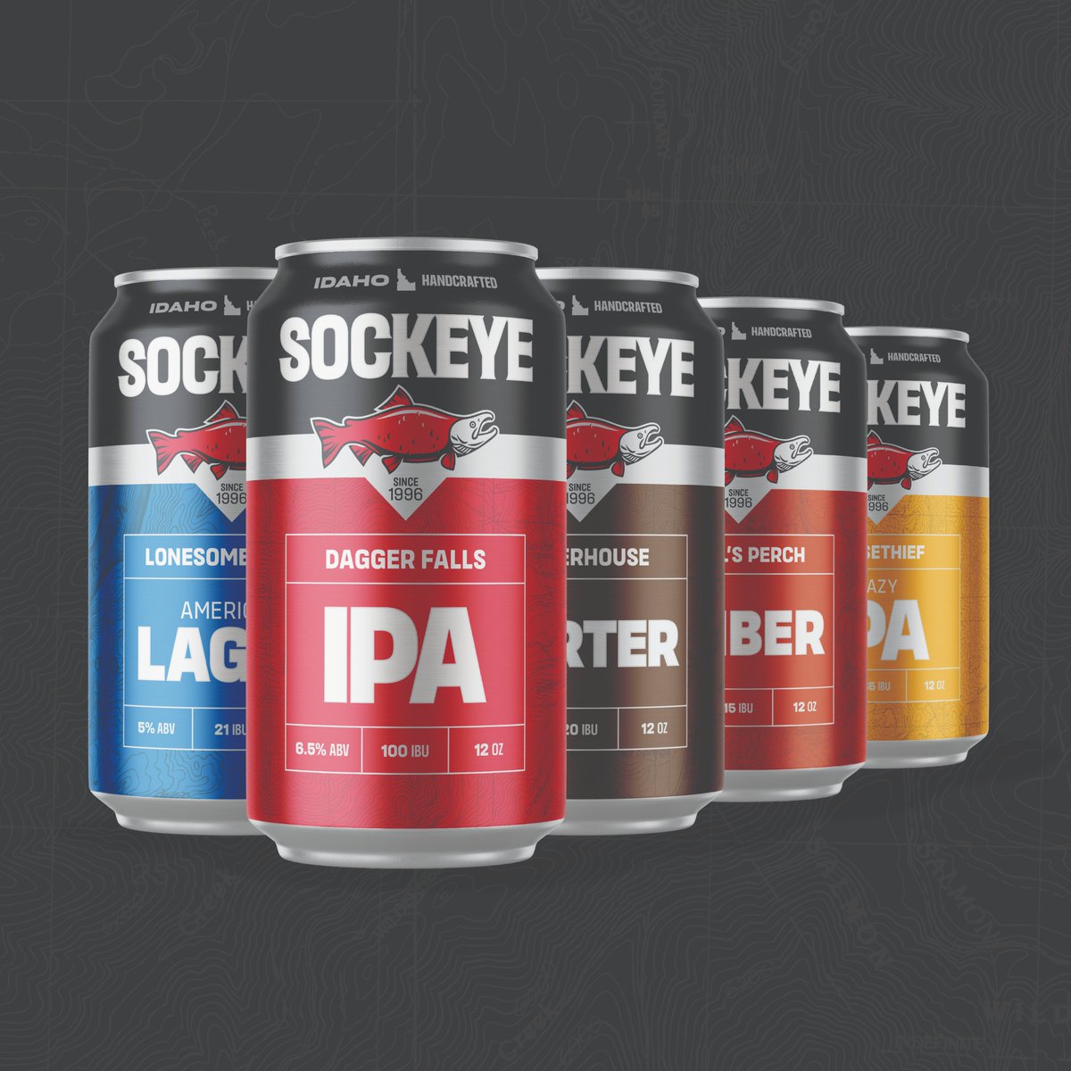 Something new has spawned, and damn it looks good.

Since '96 we've been brewing against the current and we're proud to introduce the next chapter of Sockeye Brewing.  Same award-winning beer, with a new look.  Hitting shelves soon.

Here's to the next 25 years!

#sockeye25