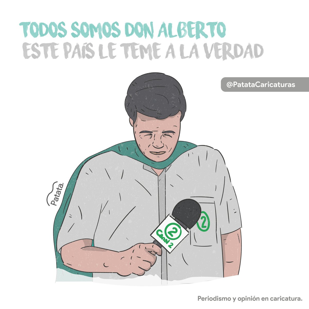 PATATAdibujo's tweet photo. Todo el apoyo para @joaltejada y a @canal2co 🙌🏽 Este país le teme a la verdad. https://t.co/NM5H6VdUX9