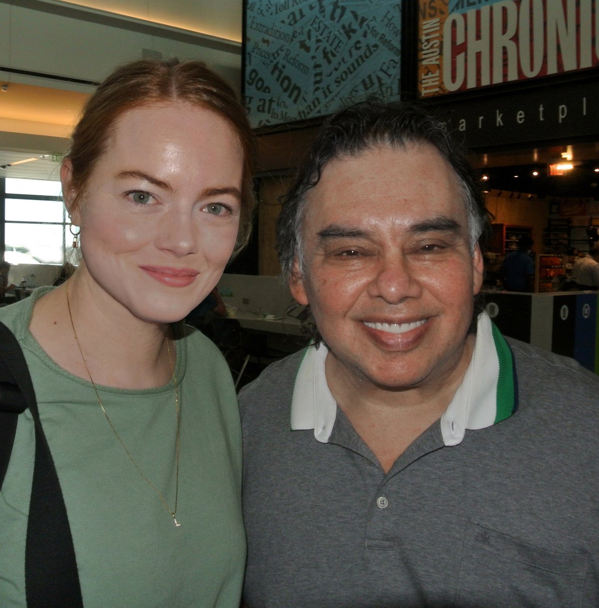 Emma Stone
I haven’t been Stargazing in awhile and look who was in Austin, TX over the Memorial Day Weekend following Disney’s World Premiere CRUELLA! 
The DeVil herself! 
It’s going to be a Bad Girl Summer. 💋 Brilliant. Bad. A Little Bit Mad. 
Congrats on her newborn baby girl.