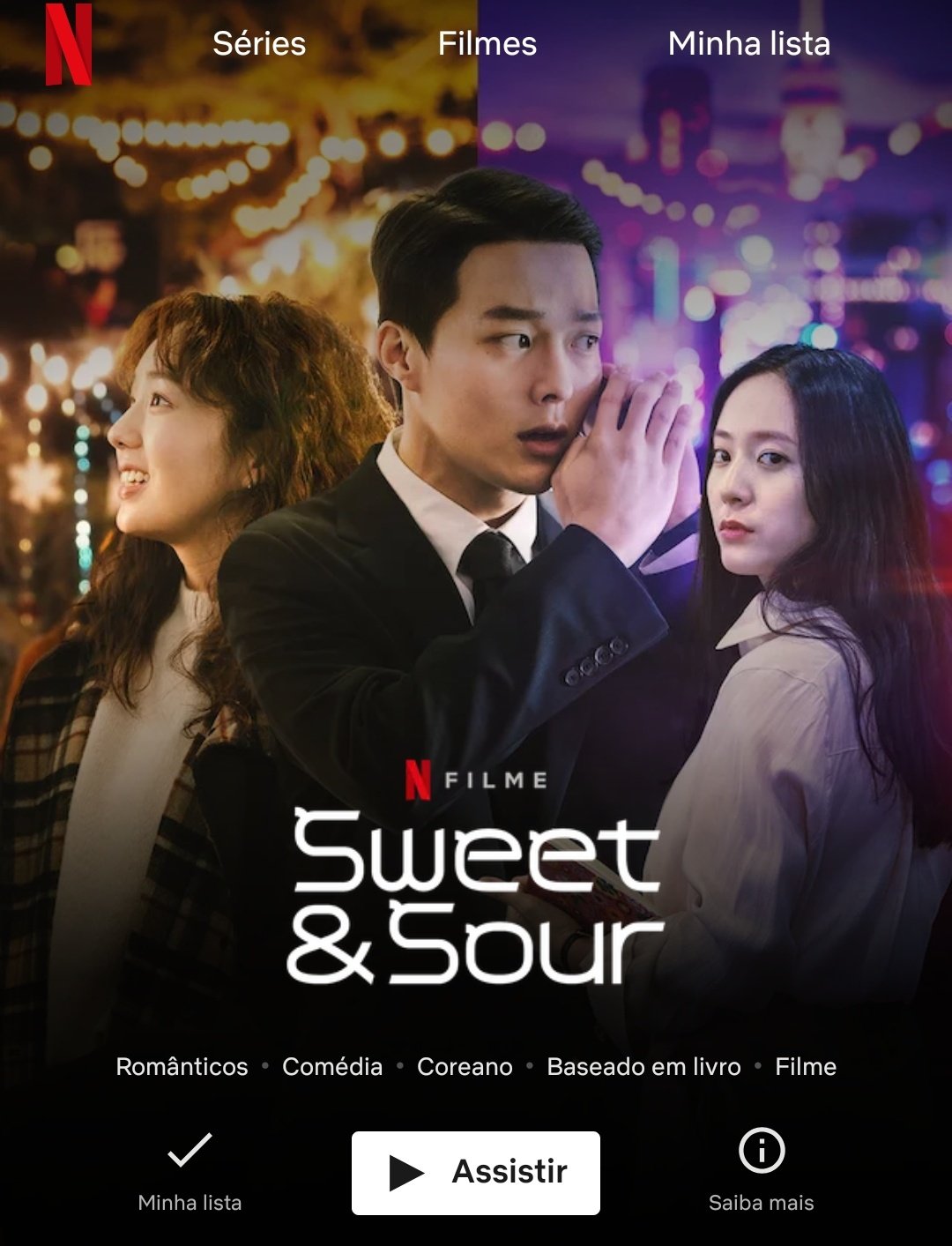 Netflix - Sweet & Sour é o meu novo filme coreano de