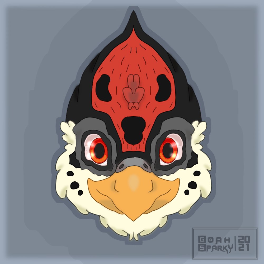 ApazaradoSparky's tweet photo. New Profile Pic... Sparky with "Curse of Minimalism"
❤️+🔁= A happy furry!!
#NewProfilePic
#furry #furryartwork #digitalart #digitalpainting #Anthro #anthroart #Goah #Sparky #red #bird https://t.co/tUsrjolnPA