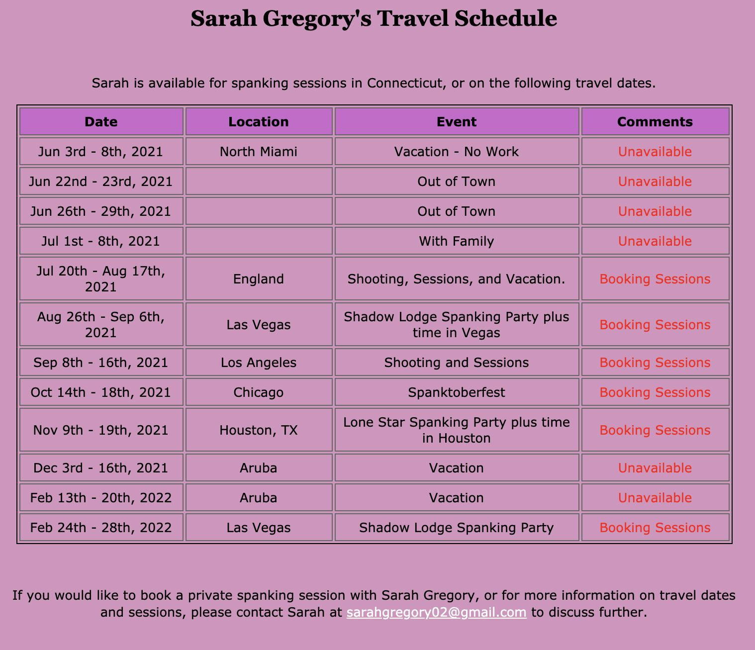 TW Pornstars Sarah Gregory Twitter My Travel Schedule Has Been tw-pornstars-sarah-gregory-twitter-my-travel-schedule-has-been