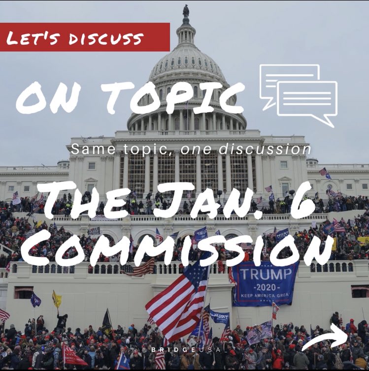 BridgeUSA_'s tweet photo. What are Bridge students saying about the Jan. 6 commission? Read one of their discussions on our blog! ⬇️ #January6th 

https://t.co/uN5R4ZFBzB https://t.co/x4xdX2iRW6