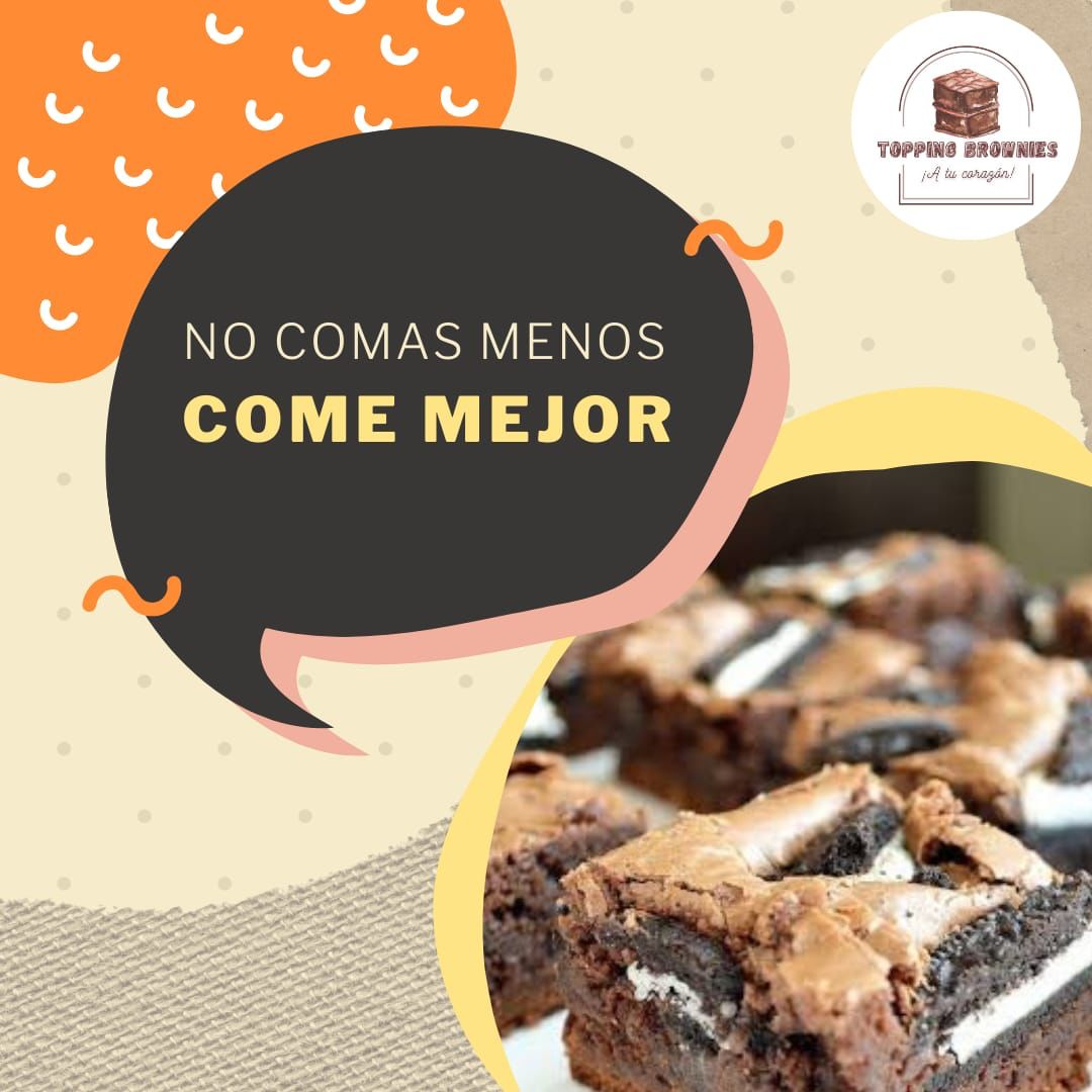 BrownesTopping's tweet photo. Comer un browne aumenta la felicidad 

#lomejorparalosmejores 
#explosiondesabores
#LosMasTopPing
#brownesfrios https://t.co/2AcGzcRFMd
