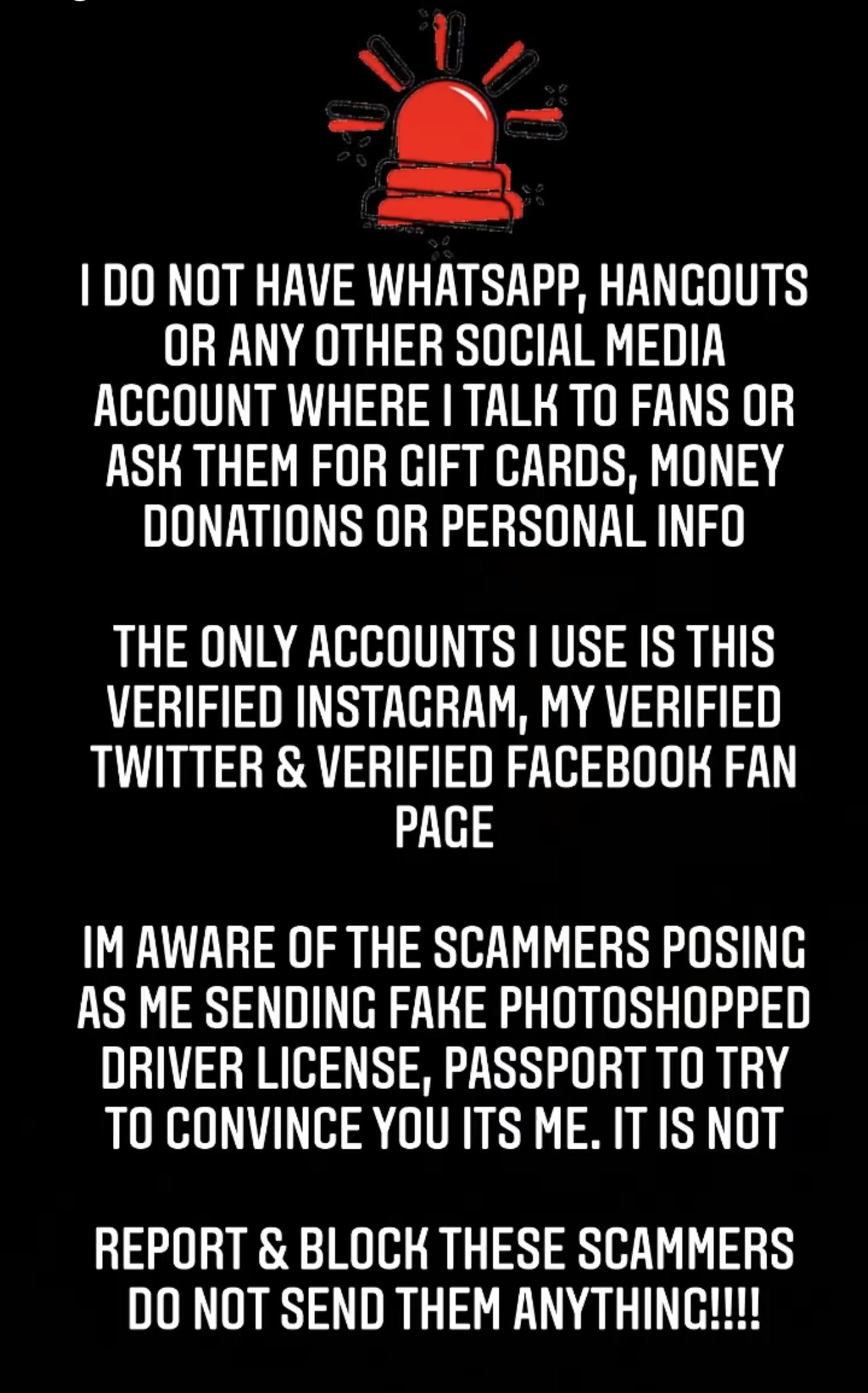 Zak Bagans Important Announcement