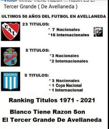 RobinDonnapt4's tweet photo. De verdad creyeron eso del tercer grande???? Jajajajaja #TodoRojo https://t.co/WUo1teaLfR