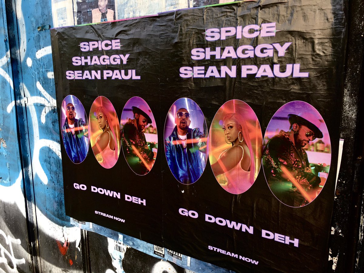 Dancehall posters are back