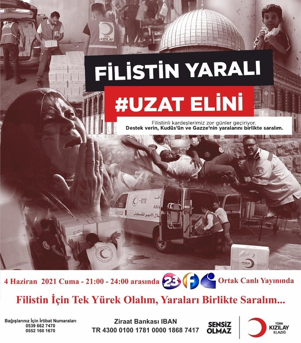 Filistin için  🙏🏻 #uzatelini #Elazığ 
<a href="/genckizilay23/">Genç Kızılay Elazığ</a> <a href="/fatihbzkrt23/">Fatih BOZKURT</a> <a href="/mustafayrulmaz/">MUSTAFA</a> <a href="/naciyorulmaz/">Dr. Ümit Naci Yorulmaz</a> @enesmuhamedkaya