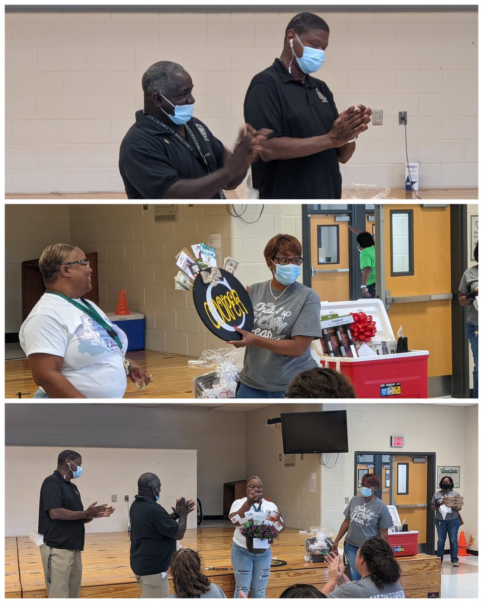 Our custodians are the BEST at <a href="/LIVEOAKELEM/">LIVE OAK ELEMENTARY</a>! What a year but what a crew to help us stay safe! <a href="/FacilitiesNCSS/">Newton County Schools | Facilities</a> #ncssbethebest