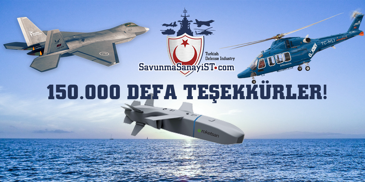 Twitter'da 150.000 takipçiye ulaştık. 150.000 kez teşekkür ederiz!

Bu twitimizi RT eden ve yorum kısmına 2 arkadaşını etiketleyen 4 takipçimize; 

- Milli Muharip Uçak
- GÖKBEY Genel Maksat Helikopteri
- SOM Seyir Füzesi
- MUFA maketi hediye ediyoruz!

<a href="/roketsan/">ROKETSAN</a> <a href="/TUSAS_TR/">Türk Havacılık Uzay Sanayii</a>