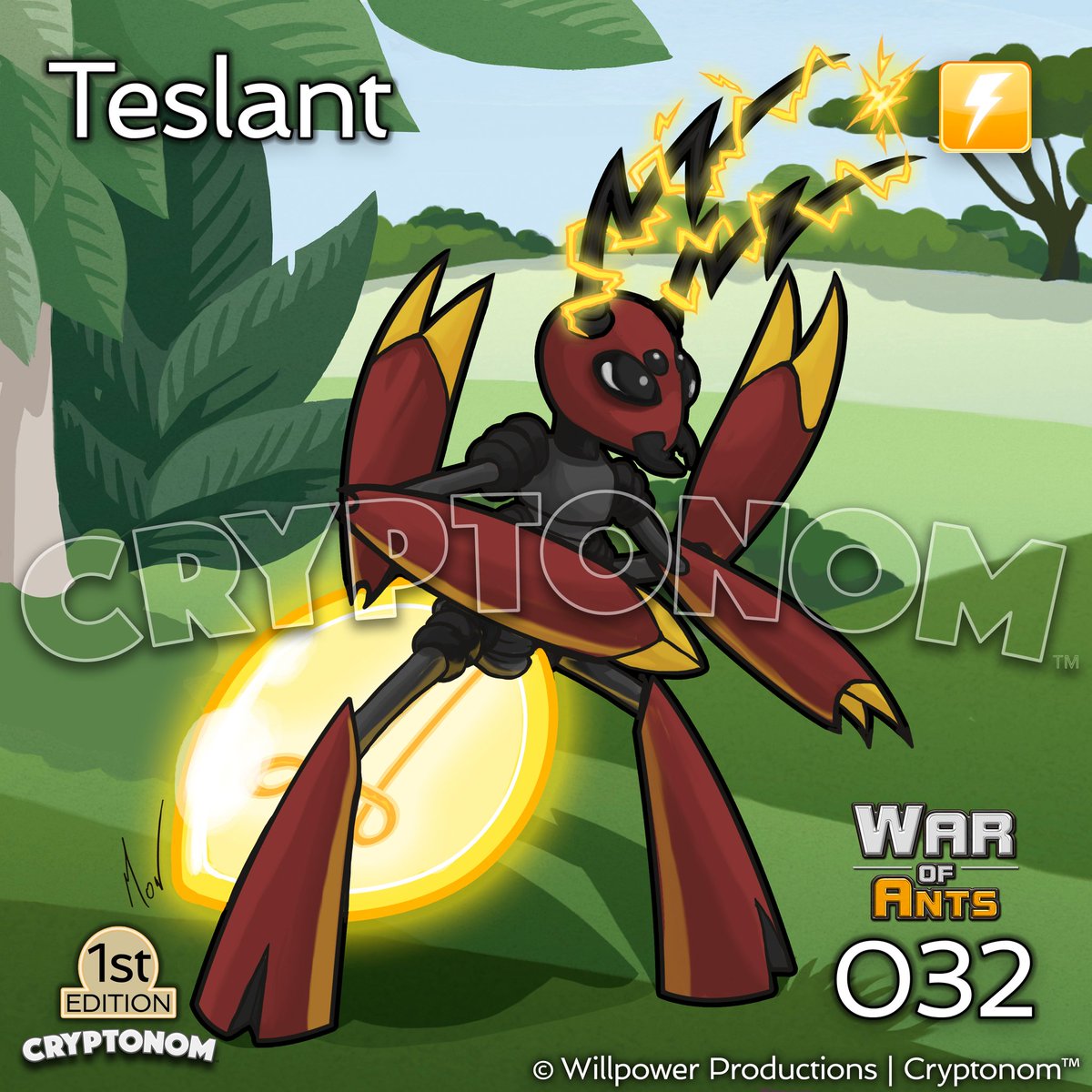 CatchNOMs's tweet photo. Our #Teslant #NFT sale, in collaboration with @ants_war, is live on @enjin's #JumpNet Marketplace! #ZeroGasFees

Grab an #NFT that'll be playable in both games, while supporting both games 😉 #WinWin

https://t.co/5y4Evkfq6v

🙏❤️

#CatchNOMs #PoweredByEnjin #WarOfAnts https://t.co/ZLf4tIsJUX