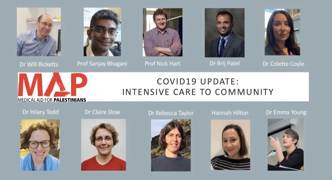NHSRachaelM's tweet photo. Saying thank you again to all the below speakers for their time and contribution on the #Covid19 Training Day for @MedicalAidPal #IsolatedButTogether
@tb_doc
@sanjaybhagani @NickHartThorax @doctorbrijpatel @DrColetteCoyle
@Ventila_Tedd
@ClaireDow1
@dremmayoung @hannah_hylton https://t.co/132vBFdUjw