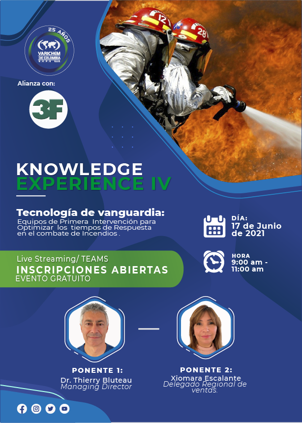 Knowledge Experience IV
 
Contáctanos:

📧Sales@varichem.com

📱+57 314 334 0214

🌐varichem.com

#VarichemEsLaRespuesta
#KnowledgeExperienceIV
#TecnologíadeVanguardia