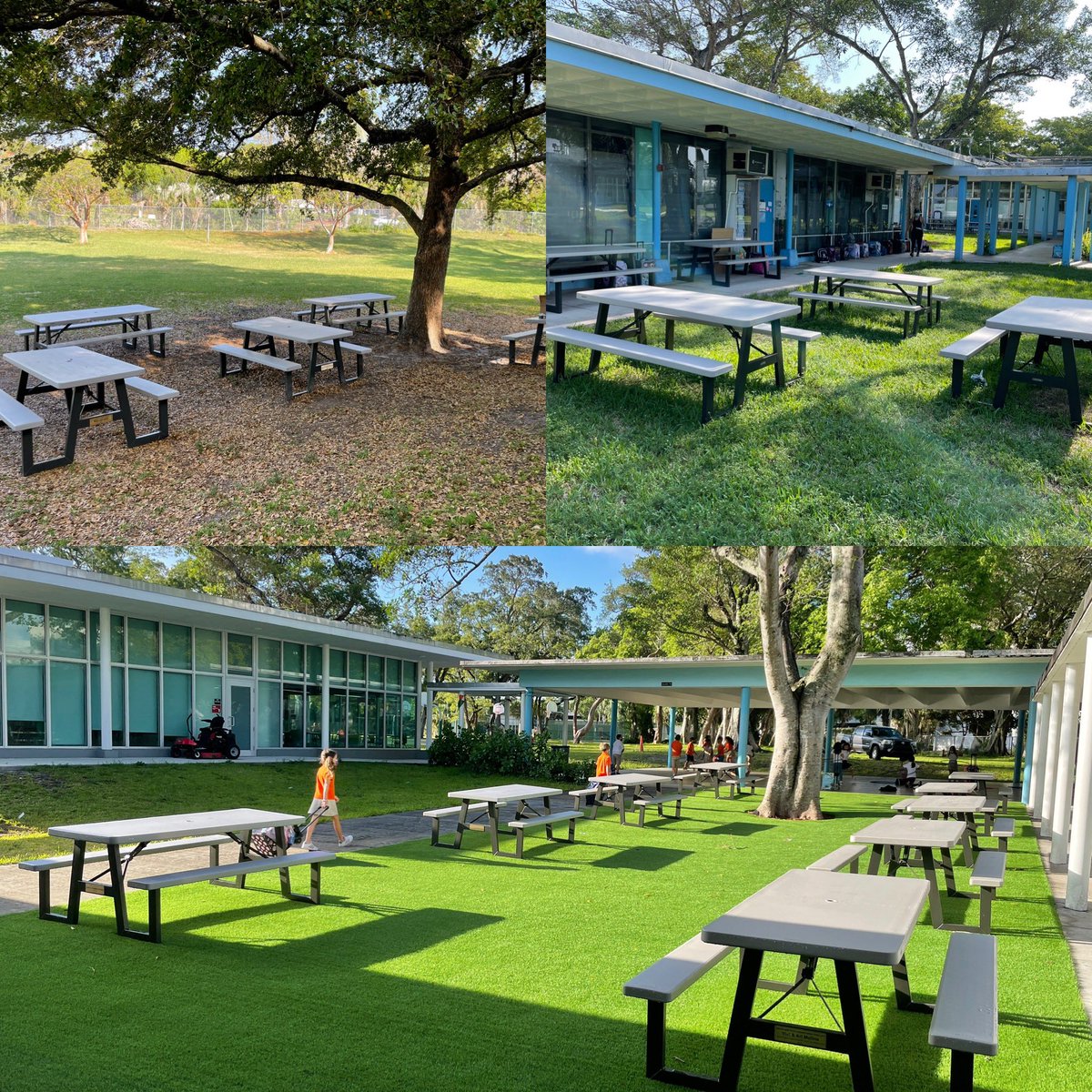 ataknoll's tweet photo. Thank you @westlabschool parents for supporting our school by sponsoring the Picnic Tables to take the most advantage of our beautiful green campus 💚 https://t.co/o8BVSrHsNW