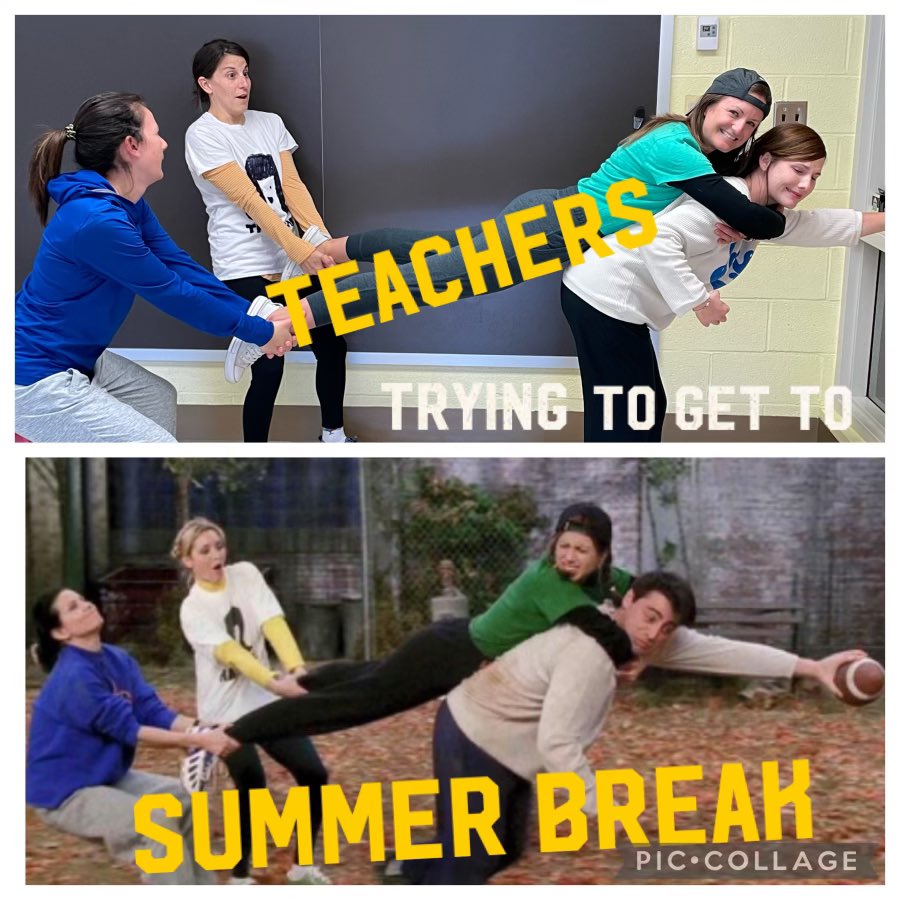 The one where we survived teaching during a pandemic!! #friends <a href="/JenniferAnnistn/">Jennifer Aniston</a>  <a href="/CourteneyCox/">Courteney Cox</a>  <a href="/LisaKudrow/">Lisa Kudrow</a>  <a href="/Matt_LeBlanc/">Matt LeBlanc</a>