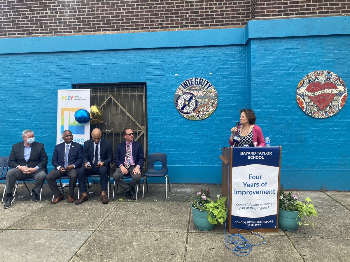 picasso_philly's tweet image. At @BayardTaylorPHL’s “Pieces of Us” unveiling. This mosaic is a great representation of the ways that #PHLed staff &amp;amp; students have found new ways to connect and create this year. @JimFKenney @SDPHite @RepBurgos @PHLschools @DonnaRCooper @PhillyArtsEd @PCCYteam #picassoproject