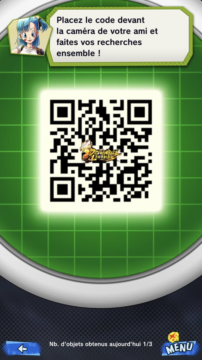 #DBLegends code 999v6rqw envoyez votre QR en réponse svp !