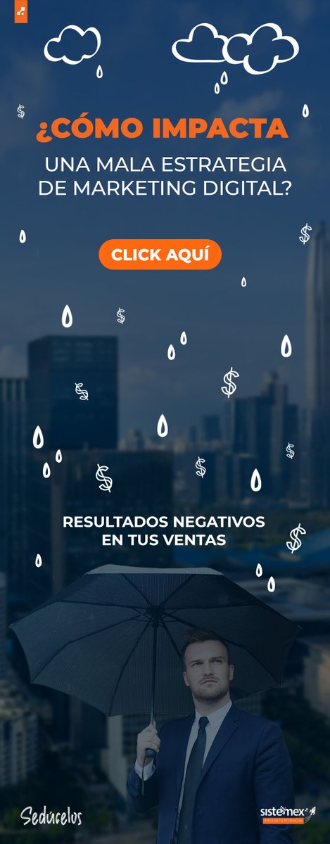 sistemex's tweet photo. ¿Sabes cuáles son las 𝘤𝘢𝘶𝘴𝘢𝘴 𝘥𝘦 𝘶𝘯𝘢 𝘮𝘢𝘭𝘢 𝘦𝘴𝘵𝘳𝘢𝘵𝘦𝘨𝘪𝘢 𝘥𝘪𝘨𝘪𝘵𝘢𝘭? 😱
Entérate en nuestro blog los 𝗽𝗿𝗶𝗻𝗰𝗶𝗽𝗮𝗹𝗲𝘀 𝗲𝗿𝗿𝗼𝗿𝗲𝘀 que cometen las empresas y cómo los afectan. 👎❌
https://t.co/WAUGD75PK7
.
.
#Sistemex #MarketingDigital #Inbound https://t.co/Gz1Wq7YJoZ