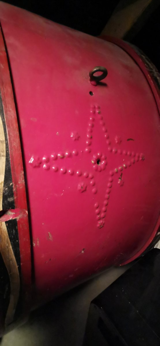 thefiferscave's tweet photo. Looking through one of our stores and came across these old bass drums. https://t.co/bBKys5iEMp