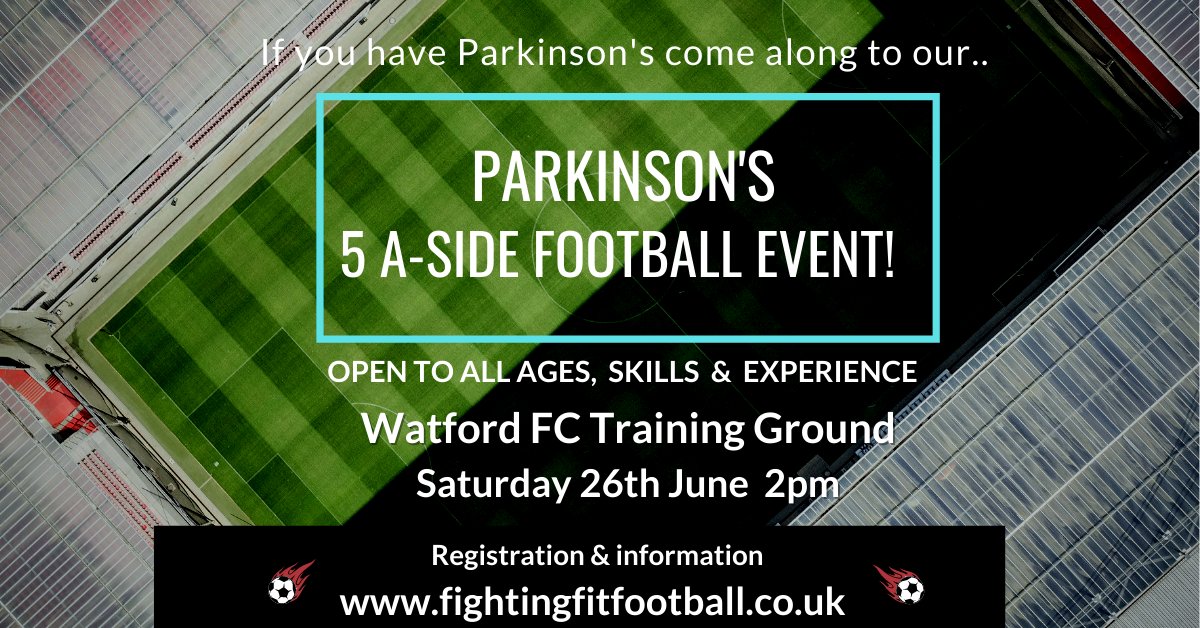 Please spread the word @SportParkinsons @Garen_1927 @CA_Annapurna @djclairemj @RadioShaky @johnroc92928019 @ParkinsonsUK @CureParkinsonsT @ConnectSport @hertsad @NHantsParkinson @parkinsonswh @sportinherts @Herts_DSF @buzbyc  @BBExercise @mylocalnews_uk @ruskin147 @Parasportuk