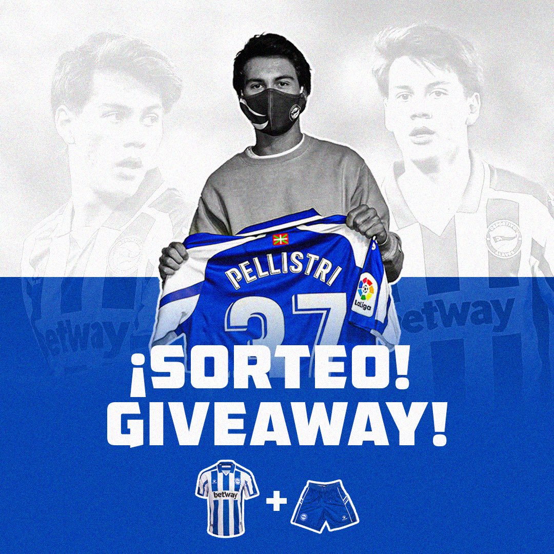 FPellistri07's tweet photo. Hace unos días se terminó mi primera etapa en @LaLiga.
Feliz por lo vivido, quiero celebrarla junto a todos ustedes sorteando mi camiseta + short oficial del @Alaves.

1️⃣ RT el tweet / RT this tweet 🔁
2️⃣ Mencionar 2 usuarios en comentarios / Tag 2 accounts in comments. https://t.co/GNM5LZSinf